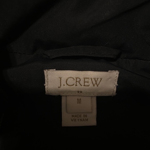 J. Crew Black puffy vest - Picture 2 of 4